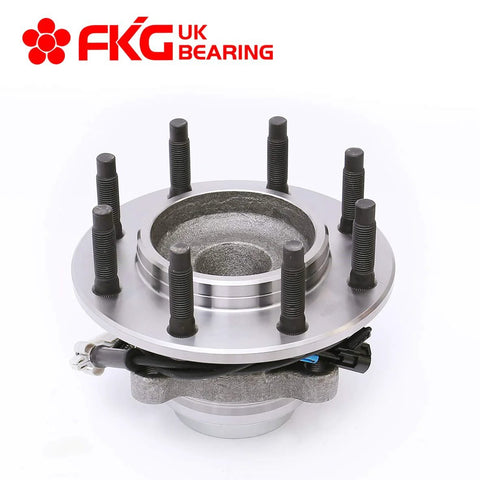 Set Of 2 Front Wheel Bearing Hub Assemblies With ABS For 2WD GMC Savana 3500 And Savana 2500, Chevy Express 8 Lug Ready
