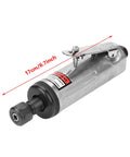 Top Shelf Air Die Grinder Kit, Slick Pneumatic Polishing Tool With Ultra Quiet Low Spin, Compact Metal Sander Assembly For Fast Hardware Fixes And Delicate Jewelry Buffing Runs, showing 17cm grinder with metal finish.