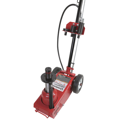 Heavy Duty 35 Ton Air Hydraulic Floor Jack With Quick Lift Action And Rock Solid Steel Build Featuring Grease Proof Paint For Everyday Shop And Garage Hustle