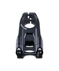 Ultra Lightweight Aluminum Mountain Bike Stem For 1-1/8 Steerer, 31.8mm Handlebar, 35mm Clamp, CNC Machined, Only 132g, All Mountain Downhill Freeride Ready, Black top view