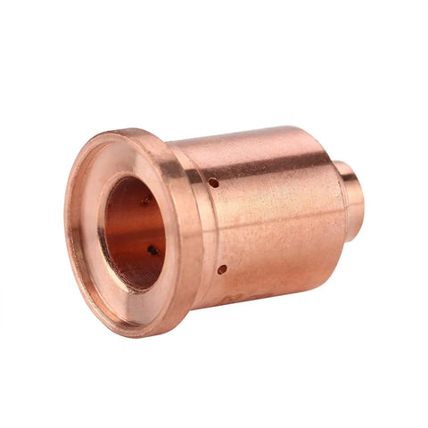 Premium 5 Pack 85A Plasma Cutter Nozzle Tips Heavy Duty Copper Torch Consumables For Fast Precision Cutting Works With 220797 Specs, 0.59 Inch Diameter.