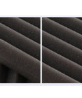 Top Shelf 20 Piece Grey Sound Proof Foam Panels For Professional Home Recording Studio Acoustic Treatment High Density Flame Retardant Wedge Tiles Quick Setup Vibe Shaper, close-up view of wedge foam texture.