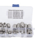 Self Tapping Threaded Inserts Kit For Metal And Stainless Steel 58 Piece Diy Tool Set For Tight, Durable Screw Reinforcement And Easy Install Beef Up Grip And Stability For Long Lasting Repairs With Stainless Steel Build And Quick, Clean Install, 308type case