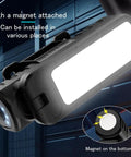 Rechargeable 5000 Lumen Magnetic Work Light With 180 Degree Swivel All Weather Design Long Life Battery Hands Free Ideal