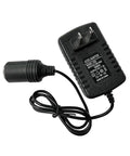 Top Shelf 120V To 12V 24W Ac Dc Converter Adapter with plug and cable for powering car tools from wall outlet.