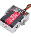 25Kg Dual Shaft U Mount RC Digital Servo with full metal gear, waterproof construction for robotic arm 180-degree rotation