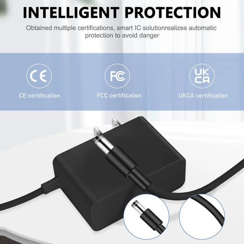 Snap Right Onto This Plug And Play Power Charger For Cordless Mixers And Blenders Fits Khmb732 Khbbv53 Khbbv83 Series, black charger with certification labels.