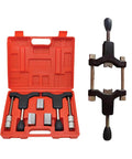 Pro Grade Thread Repair Kit For Half Shaft Sleeve And External Bolt Threads, Universal Rethread Tool Set For Auto Use, 30 To 110mm Adjustment