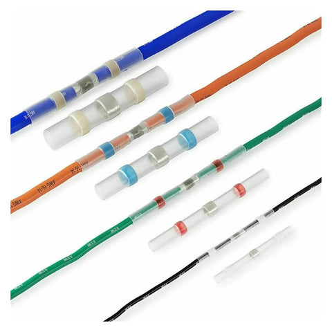 The Ultimate 800 Pcs Solder Seal Sleeve Heat Shrink Wire Connectors Butt Cable Terminals Splice Kit For Serious Electrical Repairs And Pro Wiring Jobs That Are Totally Rad And Super Reliable, assorted wire splices