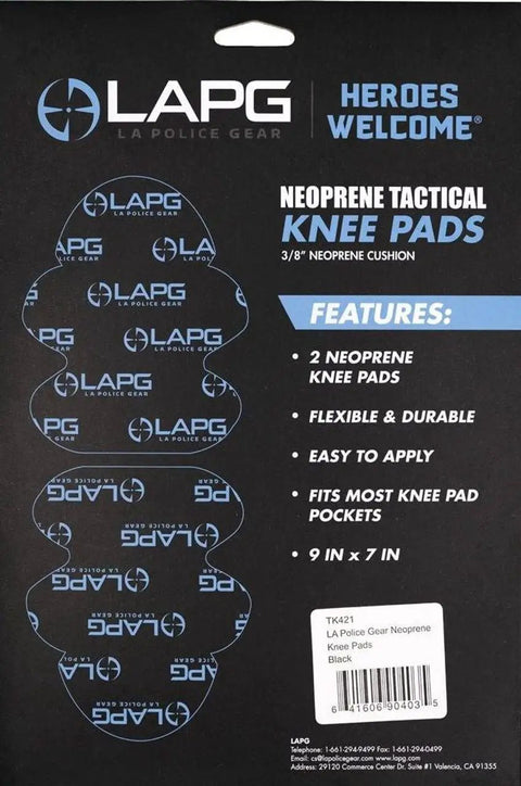 Slip In Neoprene Knee Pads For Work Pants Cushioned Three Eighths Inch Internal Knee Pad Inserts packaging details