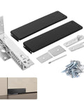 Self-Closing Double Action Wood Door Hinge In Stainless Steel With Adjustable Spring Torque Built To Last For 1.25 To 1.75 Inch Doors