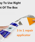 3 In 1 Wall Repair Kit Spackle Paste With Scraper For Quick Hole And Crack Fix On Drywall Waterproof Mending Agent