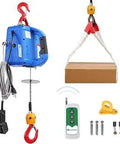 3 In 1 Electric Hoist Winch, 1100 Lb Capacity, 1500W Motor, 25 Ft Lift with remote control and accessories
