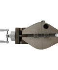 AT300 metal lathe tool post holder with quick-change clamp, side view, mini lathe accessory