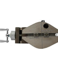 Top Shelf AT300 Compatible Mini Lathe Tool Post Assembly with Quick Swap Dial, 10cm size, sturdy cast iron construction.