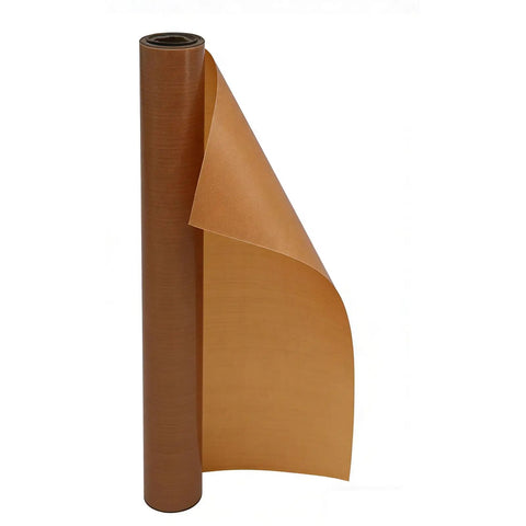 Sublimation Heat Press Cover Sheet Pro Grade 39 Inch by 15 Foot PTFE Teflon Fiberglass Fabric Roll showing material texture
