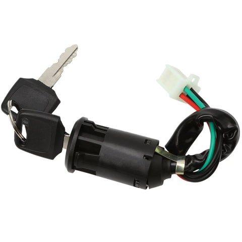 Ignition Switch Replacement Fits 50cc 110cc 125cc 150cc 200cc 250cc Motorcycles ATVs Dirt Bikes And Scooters 4 Wire 4 Pin With 2 Keys