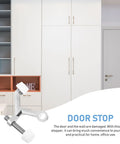 Zinc Alloy Door Stopper Buffer With Maximum Grip And Firm Hold for home use, shown against white cabinets.