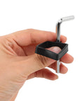 Compact Hex Wrench Set Fits Electronic Piano Stands Perfectly with Socket Sleeve Tool To Prevent Thread Damage And Stop Screws Loosening While Touring Live Gigs For Musicians Who Need Reliable Gear On The Go, black sleeve