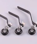 Carbon Fiber Tail Wheel Landing Gear Assembly Kit For Gas Powered RC Airplane With PU Tire Beefed Up Setup For Adults And 26CC Models