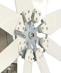 Close-up view of Rugged 13000W Wind Turbine Kit for Home Off Grid Power 12V 24V 48V Windmill With Controller Plug And Play Setup