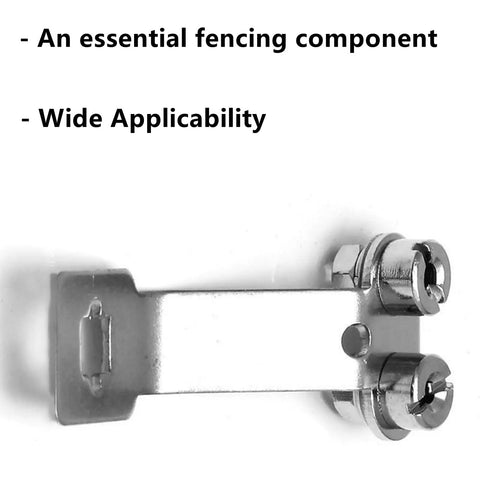Stainless Steel Fencing Foil Socket Replacement Built To Last Heavy Duty Bracket Mount For Training And Competition, shown with bolts.