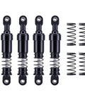 Aluminum Big Bore Shocks 85mm 4 Pack For 1/10 RC Crawler LCG Chassis Gspeed V3 Element Enduro SCX10 TRX4 Gamde R1 Comp DIY