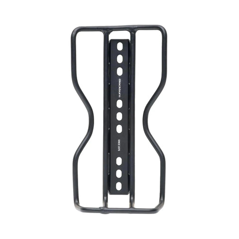 Outpost Cargo Water Bottle Cage With Triple Mount Holes And Straps To Secure Odd Size Bottles Bags And Gear On Any Bike Frame