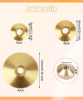 12 Piece Brass Clock Hand Nut Set With Three Sizes 5mm 6mm And 10mm for Grandfather Wall and Mantel Clocks Replacement Kit