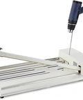 800W Heat Sealing Machine 2 in 1 Shrink Wrap Heat Sealer Gun with adjustable temperature dial for PVC film.