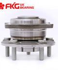 Rear Wheel Bearing Hub Assembly For AWD SUVs - Fits 2007-2011 Hyundai Santa Fe AWD And Veracruz AWD, side view