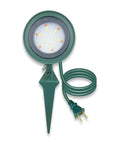 OSKOS Outdoor LED Christmas Waterproof Floodlight, 4.8W LED Waterproof Color Stake Light for Holiday Decoration with plug and stake.