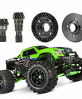 Traxxas X-MAXX Beefy Heavy Duty Hard Steel Differential Ring Gear And Pinion Set With Helical Teeth for 1/5 scale RC truck