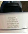 Heavy Duty Air Conditioning Motor EAU57945714 For Industrial And Home Use Model WZDK46-38G close-up view of motor specifications.