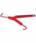 Red Mini Load Binder 175 Pound Working Load Limit Forged Steel With Swivel Hook And 7 Inch Handle