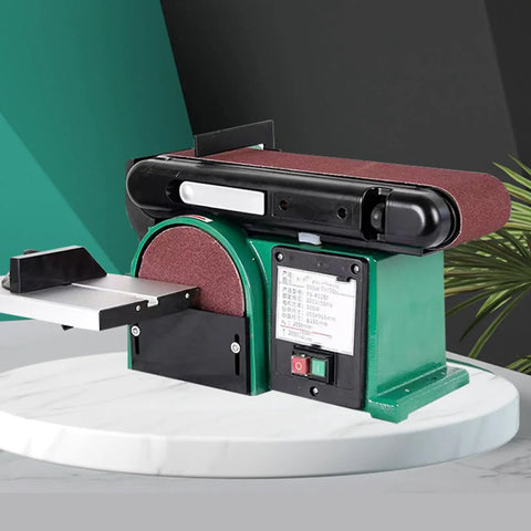 Knocks Rough Stock Flat Heavy Duty Electric Handheld Planer And Multifunctional Belt Sander With Rock Solid Cast Iron Base