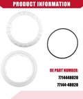 Fuel Pump Gauge Lock Ring Retainer With Seal Ring For Toyota Highlander 2004 2010 And Lexus RX330 RX350 RX450h RX450hL 2004 2022 1 Set White