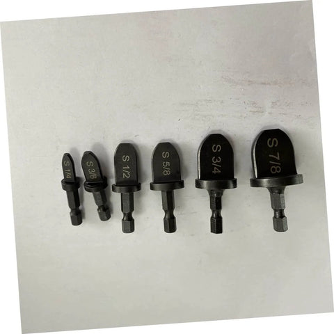 6 Piece Copper Tube Expander Set For Air Conditioner Swaging And Bearing Maintenance Tools Handy Portable Lightweight Drill Bit Swager
