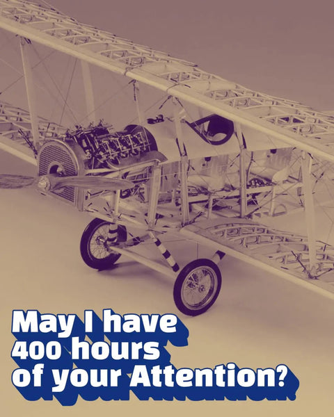 Curtiss JN-4D Jenny 1:16 Scale Model Kit With Laser Cut Basswood And Metal Parts in partially assembled stage