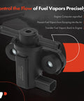 Honda Vapor Canister Purge Valve Solenoid Replacement For Accord 2004 To 2006 V6 3.0L product image with features.