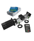 Premium Heavy Lift Nema 23 Linear Motor Kit With Double Rail Ball Screw Slide 800Mm Travel Cnc Sliding Table Stage parts layout.