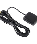 Active GPS Antenna With SMA Male Connector For Car Stereo And Navigation Systems, Waterproof Magnetic Mount, 3 Meter Cable