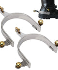 Roping Spurs For Cowboy Boots, Western Stainless Steel Horse Spurs With Brass Gear Decoration, Durable Men's Riding Spurs