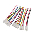Hella Solid VH 3.96mm Pitch Single Ended Female Plug Wire Cable Connector with metal contacts and multi-colored wires.