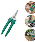 Stainless Steel Pruning Scissors Garden Shears For Branch Cutting Easy To Use Gardening Tool With Labor Saving Skidproof Grip