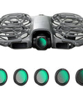 ND And CPL Filters Set For NEO 2 Drone With UV ND8 ND16 ND32 Filters And CPL Pro Grade Neutral Density Lens Accessories showcased