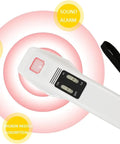 Needle Detector For Textiles And Clothing, High Sensitivity Metal Scanner with alarms, handheld design, black wrist strap