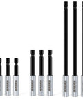 9 Piece CrV Screwdriver Bit Holders Set With Magnetic Extension Socket Drill Bit Holder Hex Shank Quick Change Guide