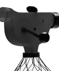 Portable Cord Winder Organizer For Quick Cable Wrangling From Wall To Wall Transport with Crank Handle and Swivel Bracket