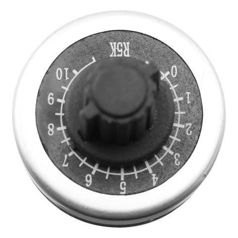 Top view of Potentiometer Frequency Converter Precision Governor 22mm LA42DWQ-22 5K Ohm Variable Speed Drive Rotary Potentiometer